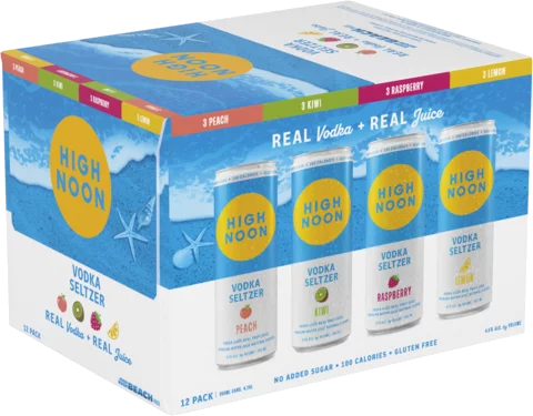 HIGH NOON VARIETY SELTZER 12PK CN 12OZ