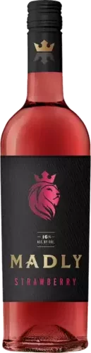 Madly Strawberry 16% Moscato Wine