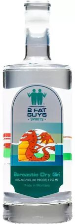 2 Fat Guys Sarcastic Dry Gin
