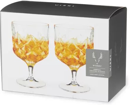 Admiral Stemmed Cocktail Glasses