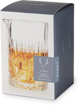Viski Pedestal Crystal Mixing Glass