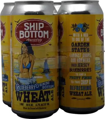 Ship Bottom Blueberry Bikini Bottom Wheat