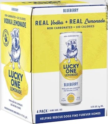 Lucky One Vodka Lemonade Blueberry