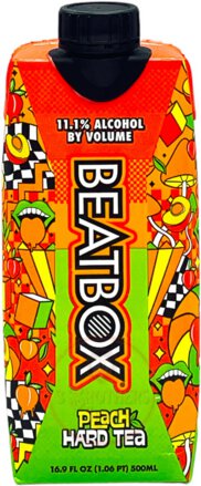 Beatbox Peach Hard Tea