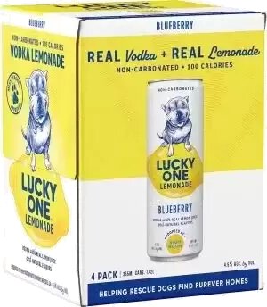 Lucky One Vodka Lemonade Blueberry