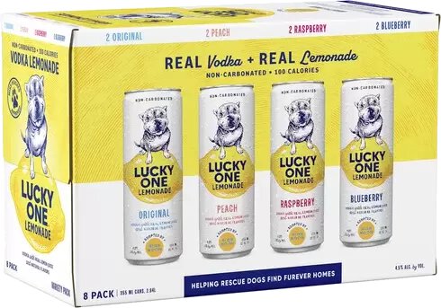 Lucky One Vodka Lemonade Variety