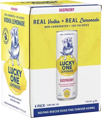 Lucky One Vodka Lemonade Raspberry