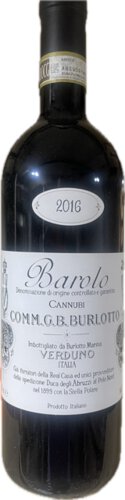 Burlotto Barolo Cannubi 2016