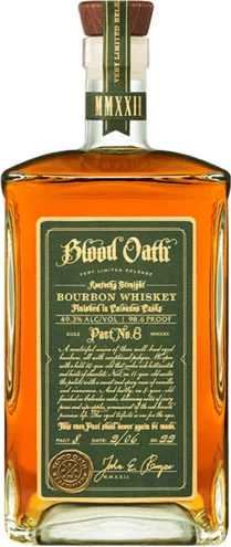 Blood Oath Pact No. 8 Kentucky Straight Bourbon