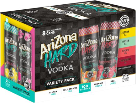 Arizona Hard With Vodka Variety Pack