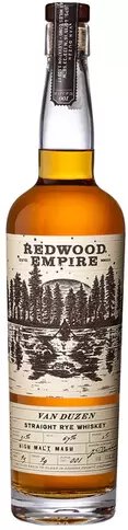 Redwood Empire Van Duzen Rye Whiskey