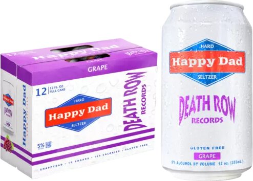 Happy Dad X Death Row Records Grape Hard Selzter