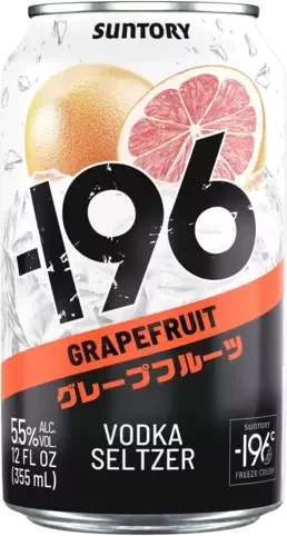 Minus 196 Grapefruit Vodka Seltzer