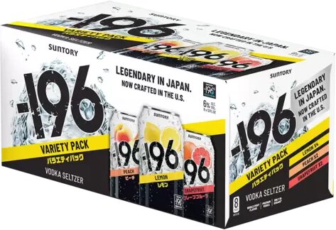 Minus 196 Vodka Seltzer Variety Pack