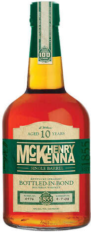 750ml Henry Mckenna Single Barrel Bourbon 10 Yrs