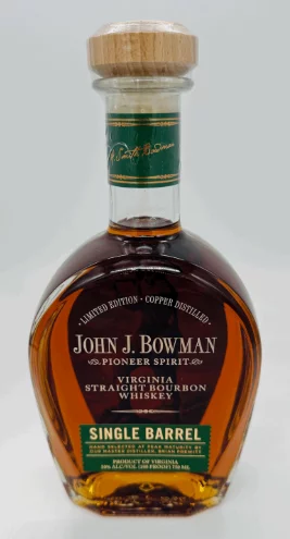 John J Bowman Single Barrel Whiskey