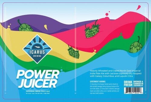 ICARUS POWER JUICER IIPA 4 PK CANS