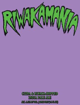 Hop Butcher For The World Brewing Riwakamania I