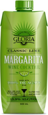 Rancho La Gloria Classic Lime Margarita Wine Cocktail-Tetra Pack