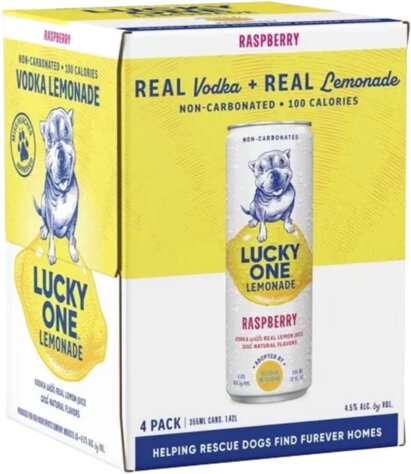Lucky One Vodka Lemonade Raspberry