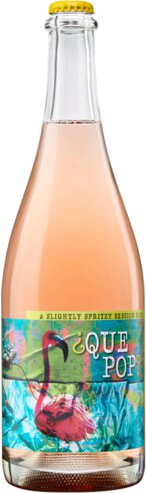 Que Pop Slightly Spritzy Session Rose Sonoma Coast