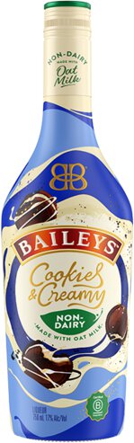 Baileys Cookies and Creamy Non-Dairy Liqueur Made with Oat Milk
