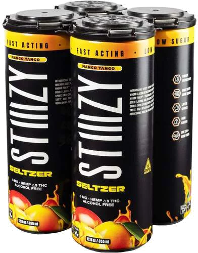 Stiiizy Mango Tango Hemp THC Seltzer