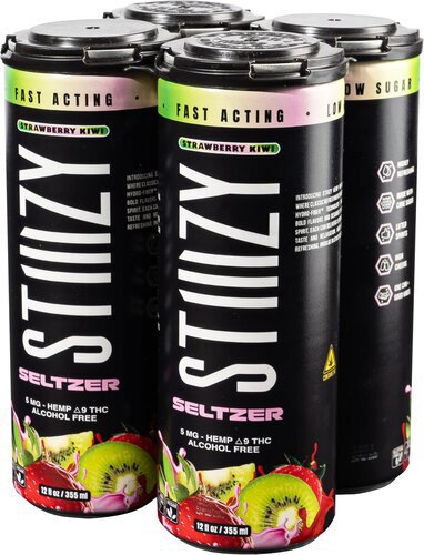 Stiiizy Strawberry Kiwi THC Hemp Seltzer