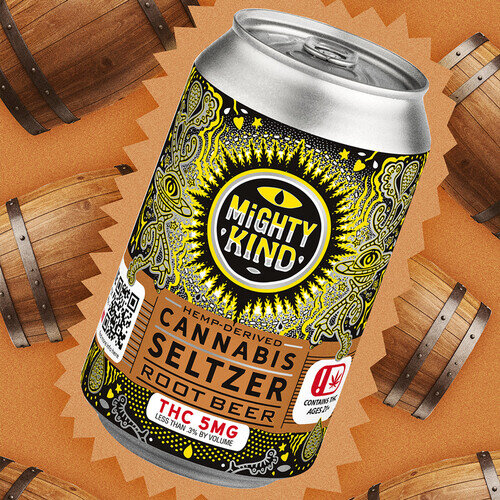 Mighty Kind Root Beer 5Mg Cannabis Seltzer