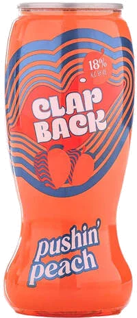 ClapBack Wine Pushin' Peach