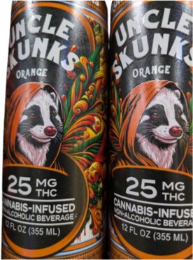 Uncle Skunks Chronic Craft Sodas Orange 25mg