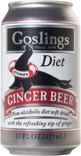 Goslings Diet Ginger Beer Cn Sin