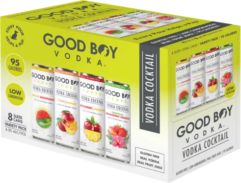 Good Boy Vodka Cocktail Variety Pack