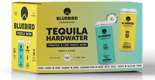 Bluebird Tequila Water Variety