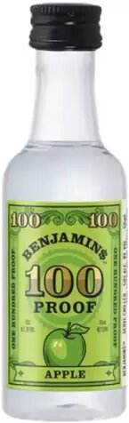 Benjamins Apple Vodka 100 Proof