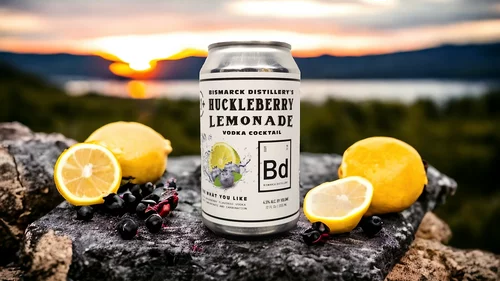 Bismarck Distillery Huckleberry Lemonade