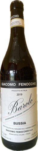 Giacomo Fenocchio Barolo Bussia