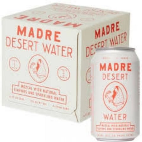 Madre 'Desert Water' Mezcal & Sparkling Water w/Natural Flavors
