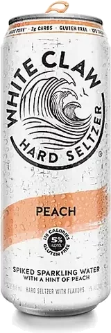 White Claw Hard Seltzer Peach