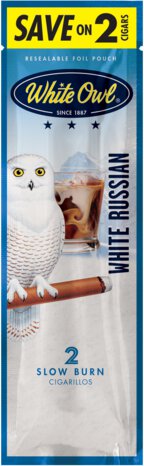 White Owl White Russian Cigarillos 2-pack
