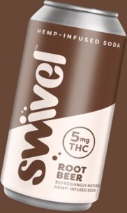 Swivel Root Beer 5mg Thc Hemp Infused Soda