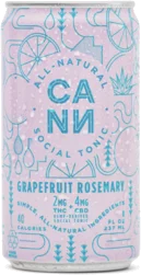 Cann Grapefruit Rosemary Thc Cbd Seltzer