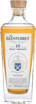 Glenturret 10 Year Old 2023 Release Peat Smoked Highland Single Malt Scotch