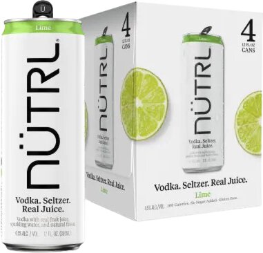 Nutrl Lime Vodka Seltzer