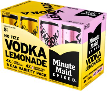Minute Maid Spiked Vodka Lemonade Variety Pack