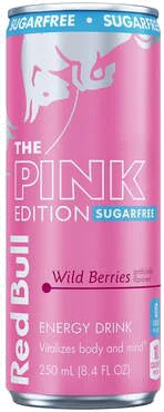 Red Bull Sugar Free Pink Wild Berries
