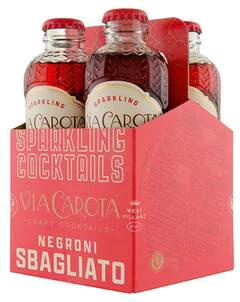 Via Carota Negroni Sbagliato Sparkling Cocktails