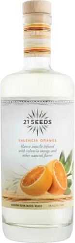21 Seeds Valencia Orange Infused Blanco Tequila