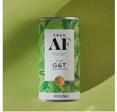 Free AF Gin & Tonic Cucumber