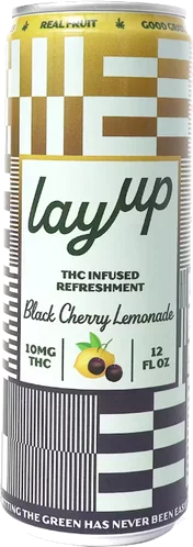 Layup Black Cherry Lemonade THC Beverage - 10 mg THC